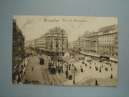 Bruxelles - Place De Brouckère - Marktpleinen, Pleinen