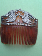 Antique Hair Comb, Large Hair Comb, Tiara Hair Comb - Accessoires