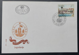 Yugoslavia 1982,  600 Years Of City Herceg Novi Montenegro  FDC First Day 3/1 - Lettres & Documents