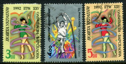 UKRAINE 1992 Olympic Games  Used  Michel 83-85 - Ukraine