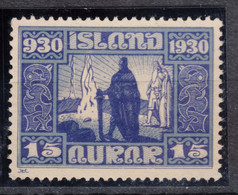 Iceland Island Ijsland 1930 Mi#129 Mint No Gum, No Hinge Mark - Ungebraucht