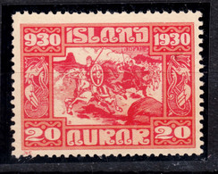 Iceland Island Ijsland 1930 Mi#130 Mint No Gum, No Hinge Mark - Unused Stamps