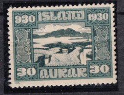 Iceland Island Ijsland 1930 Mi#132 Mint No Gum, No Hinge Mark - Nuevos