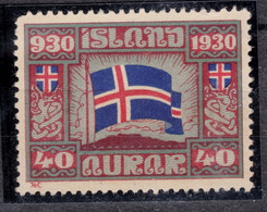 Iceland Island Ijsland 1930 Mi#134 Mint No Gum, No Hinge Mark - Neufs