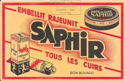 Embellit Rajeunit SAPHIR Tous Les Cuirs  (tampon Vêtements Brossard ROANNE) - Scarpe