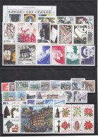 Sweden 1990 - Full Year MNH ** Excluding Discount Stamps - Volledig Jaar