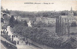 CPA - Ambrières - Passage Du 130° - Ambrieres Les Vallees