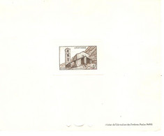 PM148/ Andorre Fr. TP 122 Epreuve De Luxe - Maschinenstempel (EMA)