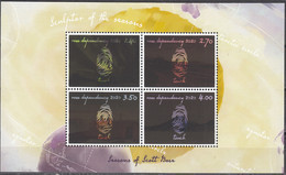 Ross Depency 2020 Bloc Feuillet Les Saisons De La Base Scott Neuf ** - Unused Stamps