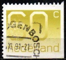 * Olanda 1991 - Numeral Type 'Crouwel' - From Booklet - 60 Cent - Oblitérés