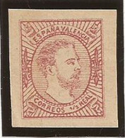 ESPAGNE - Carliste Emission De Valence - 1874 NEUF XX MNH - Grandes Marges Comme Toujours Pour Ce Timbre - Carlists