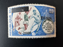 Bénin 2008 / 2009 Mi. 1531 Coupe Du Monde Football Munich 1974 FIFA World Cup München Surchargé Overprint MNH** - Bénin – Dahomey (1960-...)