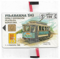 Spain - Telefonica - Filabarna'96 - P-173 - 01.1996, 100PTA, 6.100ex, NSB - Privatausgaben