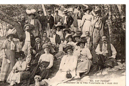 SOUVENIR DE LA FETE FRATERNELLE DU 7/08/1910 - Saint-Jean-Cap-Ferrat