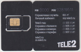 RUSSIA - Tele2 GSM Card, Mint - Russia