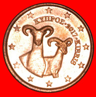 * GREECE (2008-2022): CYPRUS ★ 5 CENT 2017 MOUFLONS! UNCOMMON YEAR! LOW START ★ NO RESERVE! - Chypre