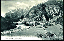 A58  SUISSE    CPA  AMSTEG - GOTTHARDBAHN - Other & Unclassified