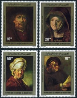 Mauritanie Mauritania - 1980 - 454 / 457 - Rembrandt - Oblitéré - Mauritanie (1960-...)