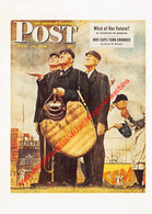 Bottom At Sixth - 1949 - Norman Rockwell - Baseball Art - Baseball