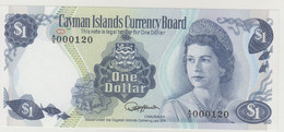 Cayman Islands Banconota Da 1 Dollar L.1974 ( 1985 ) Pick 5 D Unc./fds - Kaaimaneilanden