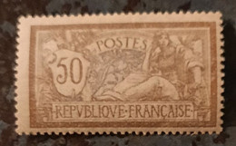 France - * Type MERSON 50c - N°120d "Papier GC" * - - 1900-27 Merson