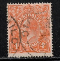 AUSTRALIA Scott # 31 Used - KGV Head - Oblitérés