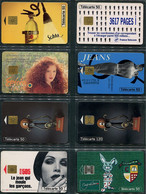 France - Lot De 8 Cartes Téléphoniques Différentes De 1996 - 1996