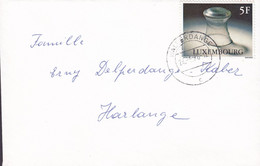 Luxembourg WALLERDANGE 1976 'Petite' Cover Lettre HARLANGE - Cartas & Documentos