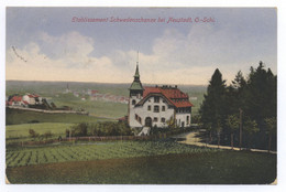 Schlesien Schwedenschanze Bei Neustadt Feldpost 1915 Oberschlesien Prudnik Opole - Schlesien