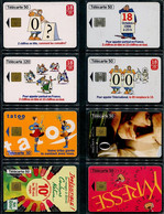 France - Lot De 8 Cartes Téléphoniques Différentes De 1996 - 1996