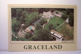 THIS AERIAL SHOWS GRACELAND MANSION  - ELVIS PRESLEY - Memphis