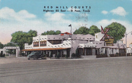 Texas El Paso Red Mill Courts 1943 - El Paso