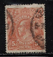 AUSTRALIA Scott # 36 Used - KGV Head - Oblitérés