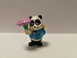 Kinder :  Panda Party - Italien 1994 - Toni Pensierino 1.1 - Stielende Strauss Unbemalt - Monoblocchi