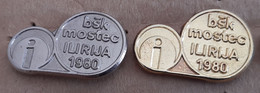 Petanque Bowls Club BSK Ilirija Mostec 1980 Slovenia Ex Yugoslavia Pins - Boule/Pétanque