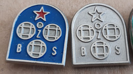 Petanque Federation Of Slovenia Pins Bowls - Boule/Pétanque