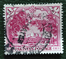 PAKISTAN 1954 Badshahi Mosque Lahore, Tree, 1 Anna Stamp - Pakistán