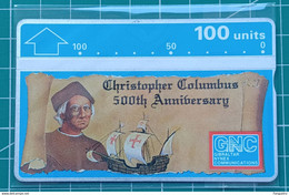 GIBRALTAR MINT PHONECARD CHRISTOPHER COLUMBUS 207A - Gibilterra