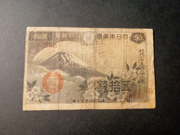 JAPAN 50 SEN 1938 P 58 USED USADO - Japan