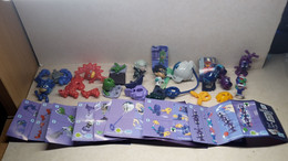 2020 Ferrero - Kinder Surprise -  DV433 - DV440 - PJ Masks - Complete Set + 8 BPZ's - Monoblocchi