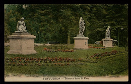 Tervuren / Tervueren - Statues Dans Le Parc - En Couleurs - Edit. Desaix Paris - Voir Scans - Tervuren
