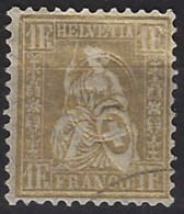 Suiza U   57 (o) Usado. 1881. Fil. A - 1843-1852 Federale & Kantonnale Postzegels