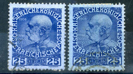 1908-14 CRETA N.18+18a USATI - Levant Autrichien