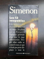 Simenon: Les 13 Coupables/ Presses Pocket, 1991 - Other & Unclassified