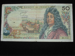 50 Cinquante Francs  RACINE - 7-12-1967   **** EN ACHAT IMMEDIAT **** - 50 F 1962-1976 ''Racine''