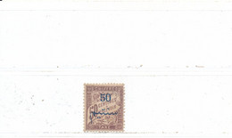 Maroc Colonie Française Timbre Taxe N° 12 Neuf Avec Charnière - Timbres-taxe