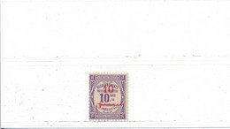 Maroc Colonie Française Timbre Taxe N° 12 Neuf Avec Charnière - Postage Due