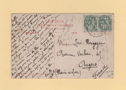 Caiffa - Syrie - 1912 - Type Blanc - Cartas & Documentos