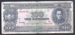 Bolivia – Billete De 100 Bolivianos – Año 1945 - Bolivien