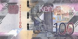 KENYA 100 SHILLINGS 2019 P 53 UNC SC NUEVO - Kenya